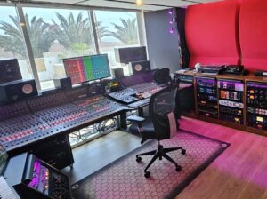 analog und digital mastering (recording studio)