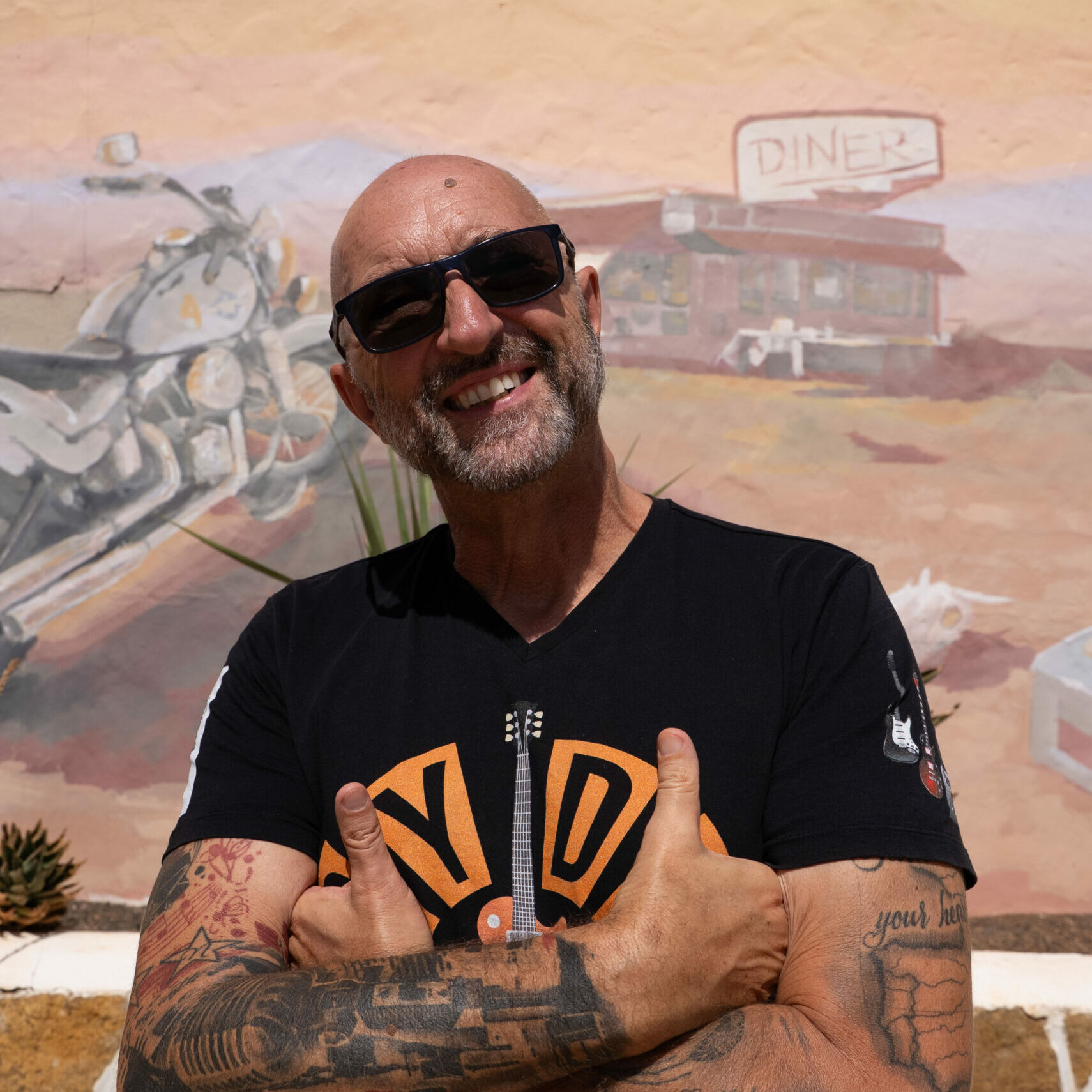 Andy and Nicola Down (owners from Andy´s recording studio at Fuerteventura)